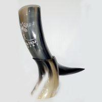 Mead Drinking Horns with Stand