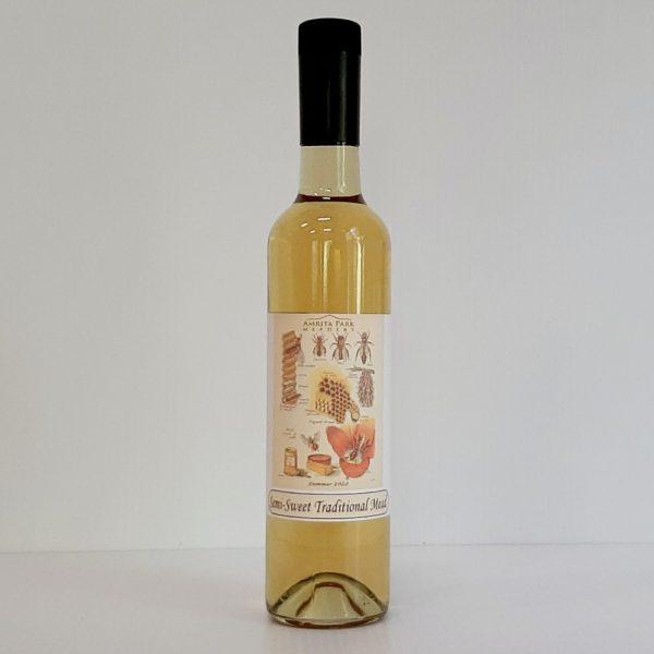 Traditional Semi Sweet Mead Summer 2022 Amrita Park Meadery