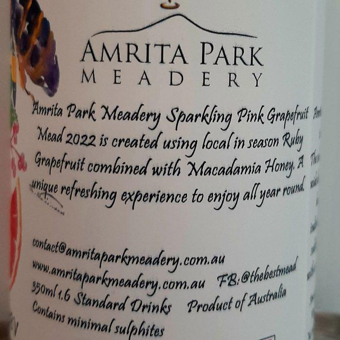 Sparkling Pink Grapefruit Mead (Cans) - Image 3