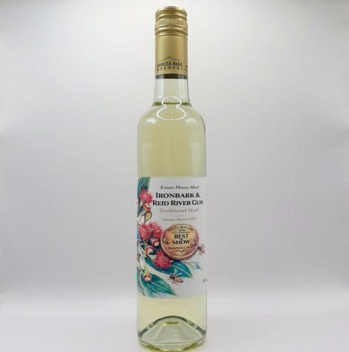 Amrita Park Meadery Ironbark and Reid River Gum Traditional Mead bottle