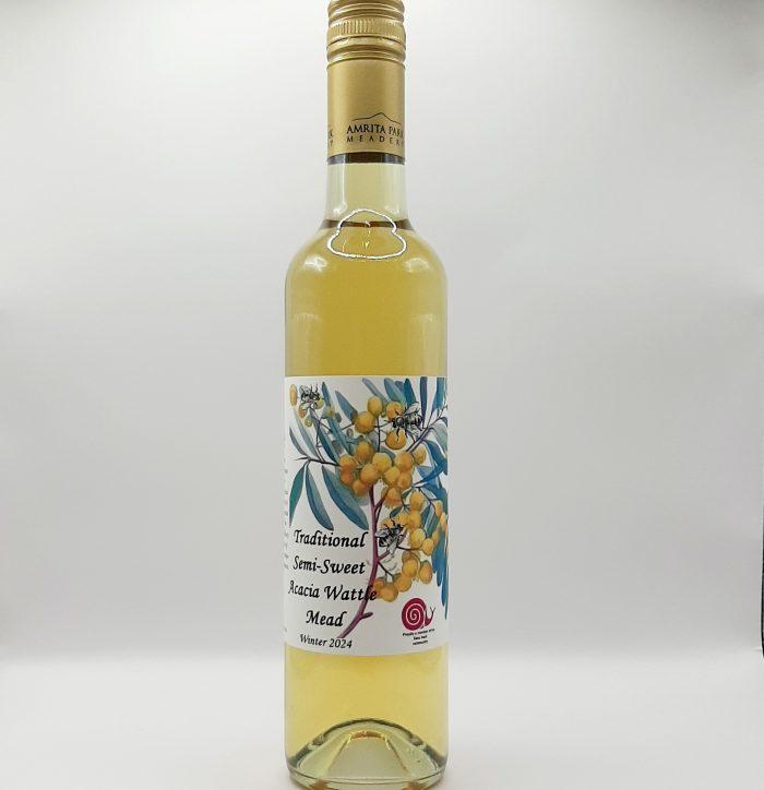 Traditional Semi-Sweet Wattle Honey Mead Winter 2024
