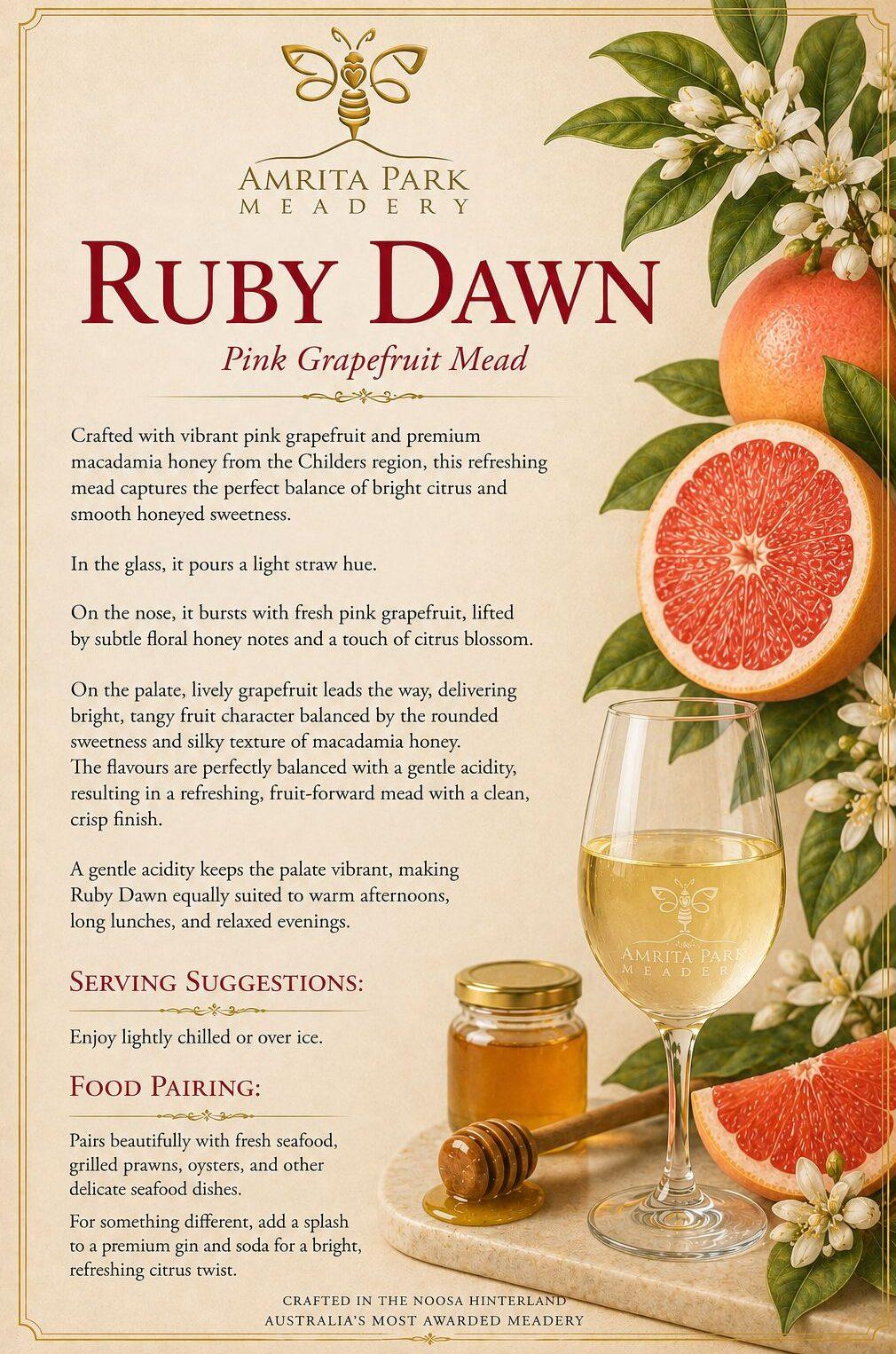 Ruby Dawn tasting notes